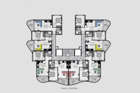 Продажа квартиры  в Оба, Анталье, Турция 2 комн., 47м2, №207766 – фото 29
