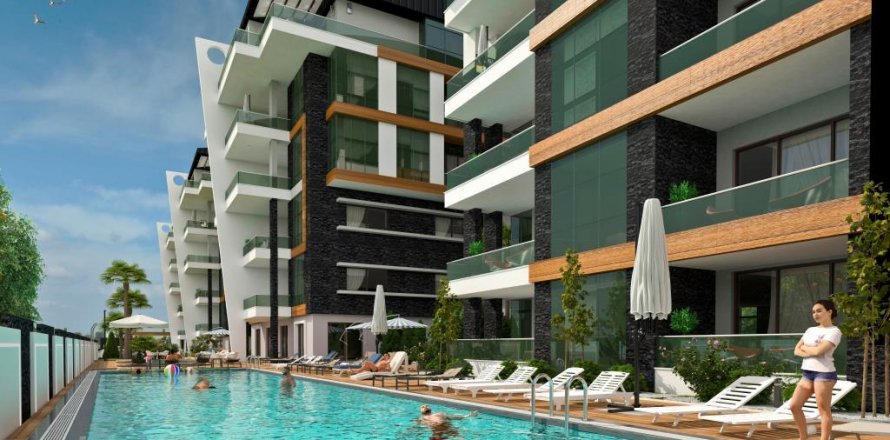 Lejlighed  i Oba, Antalya, Tyrkiet Nr. 209781