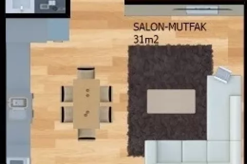 Продажа квартиры  в Аланье, Анталье, Турция 2+1, 101м2, №189455 – фото 28