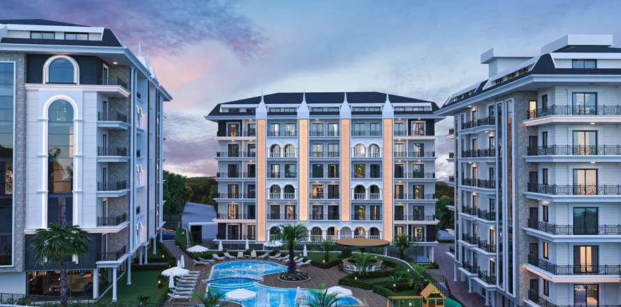 4+1 Lägenhet  i Alanya, Antalya, Turkiet Nr. 189460