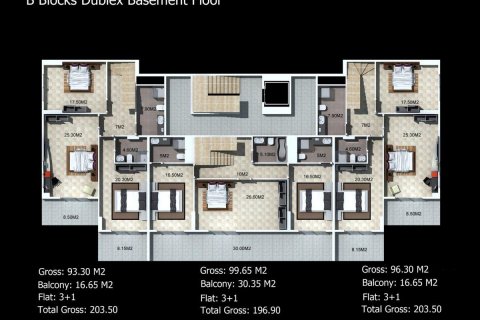 Продажа виллы  в Аланье, Анталье, Турция 2 комн., 115м2, №210095 – фото 27