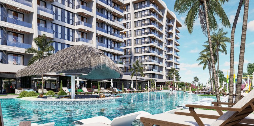 2+1 Apartment  in Alanya, Antalya, Turkey No. 193635