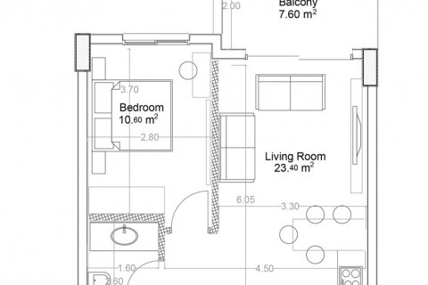 1+1 Apartment in Yekta Green Life Gazipasa Residence, Gazipasa, Antalya, Turkey No. 210506