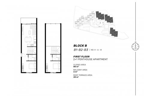 Apartment for sale  in Bahceli, Girne, Northern Cyprus, 115m2, No. 210564 – photo 15