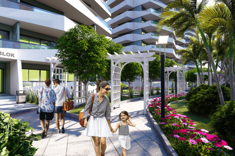 آپارتمان در  Iskele ، ترکیه 48 متر مربع.  شماره 210560 - 23