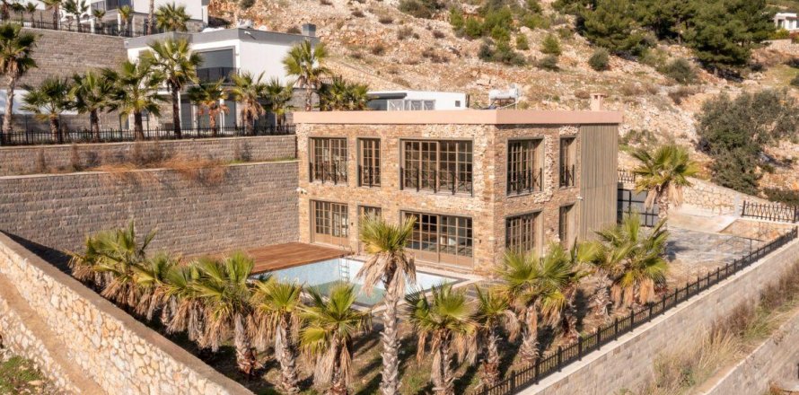 Villa  4+1  Bodrum, Muğla, Türkiye №210284