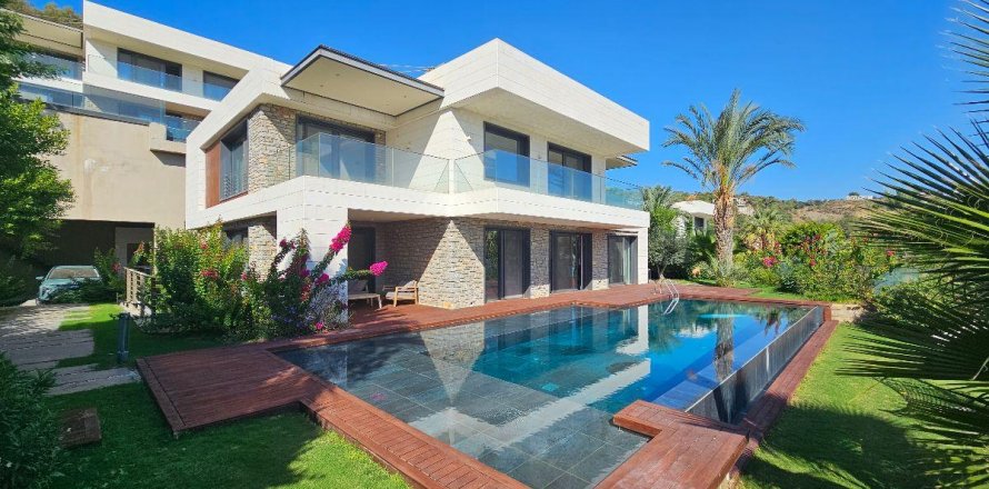 6+1 Villa  i Bodrum, Mugla, Tyrkia Nr. 210286
