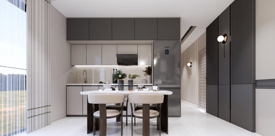 Квартира в White Star 2+1, Аланья, Анталья, Турция №191966