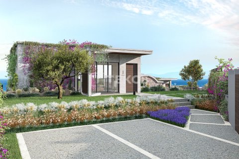4+1 Villa  i Bodrum, Mugla, Tyrkiet Nr. 190119 - 11