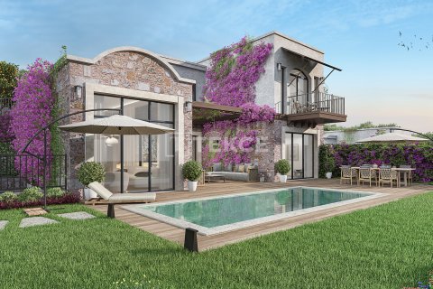 4+1 Villa  i Bodrum, Mugla, Tyrkiet Nr. 190119 - 6
