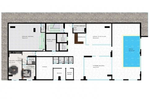 1+1 Lejlighed  i Mahmutlar, Antalya, Tyrkiet Nr. 70853 - 30