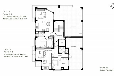 Daire 3+1 Girne, №44690 - 22