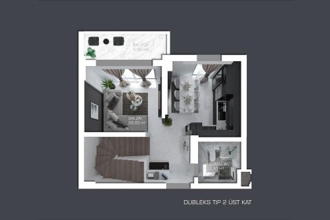 Daire   Gazipaşa, Antalya, Türkiye №208705 - 29