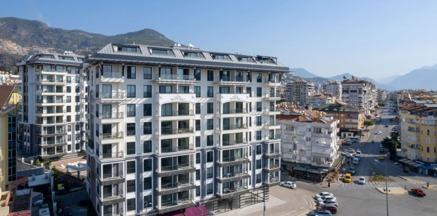 2+1 Lejlighed  i Alanya, Antalya, Tyrkiet Nr. 192924