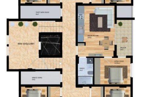 Lägenhet  i Mahmutlar, Antalya, Turkiet Nr. 208386 - 7