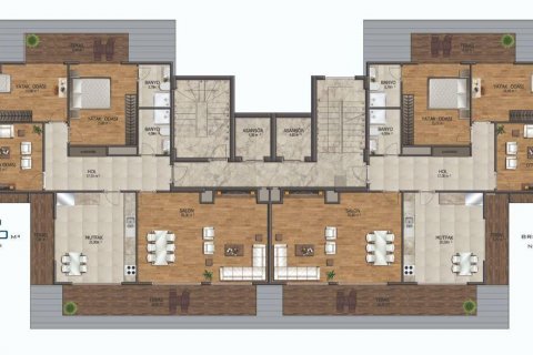 Продажа квартиры  в Авсалларе, Анталье, Турция 2 комн., 55м2, №210052 – фото 12