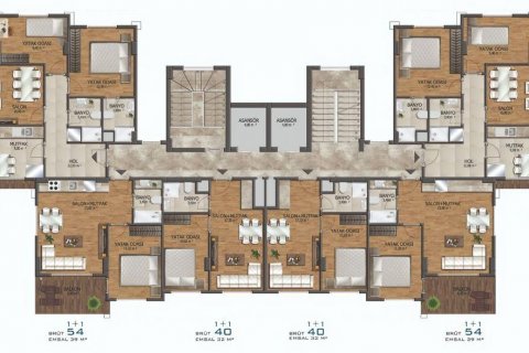 Продажа квартиры  в Авсалларе, Анталье, Турция 2 комн., 55м2, №210052 – фото 11
