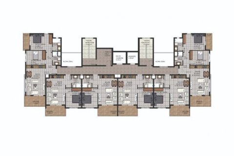 Dubleks daire Mahmutlar, Antalya, Türkiye №210054 - 21