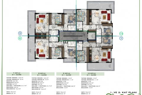 Продажа коммерческой недвижимости  в Оба, Анталье, Турция, 354м2, №209869 – фото 23
