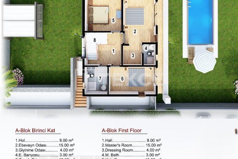 Продажа виллы  в Сапандже, Сакарье, Турция 4+1, 230м2, №191755 – фото 10