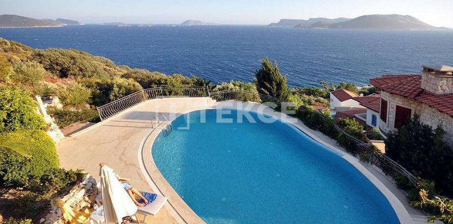 Villa 3+1 Kaş, Antalya, Türkiye №191757