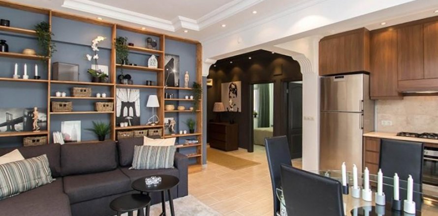 Квартира  3-х ком. в Аланье, Анталья, Турция №208741