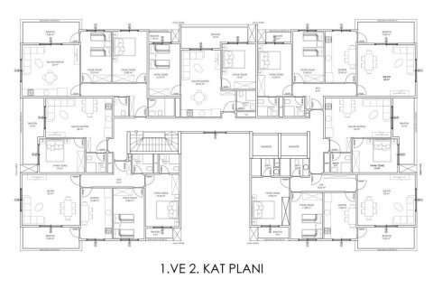 Takvåning i Mahmutlar, Antalya, Turkiet Nr. 208738 - 17