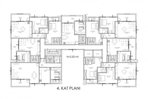 Takvåning i Mahmutlar, Antalya, Turkiet Nr. 208738 - 18