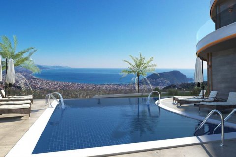 Продажа виллы в Тепе, Аланье, Анталье, Турция 7 комн., 575м2, №208112 – фото 4