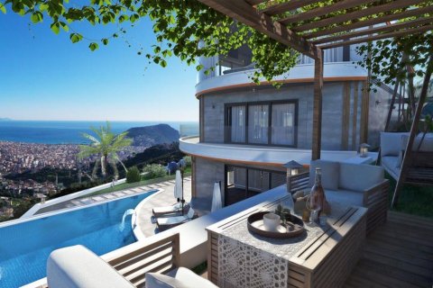 Продажа виллы в Тепе, Аланье, Анталье, Турция 7 комн., 575м2, №208112 – фото 5