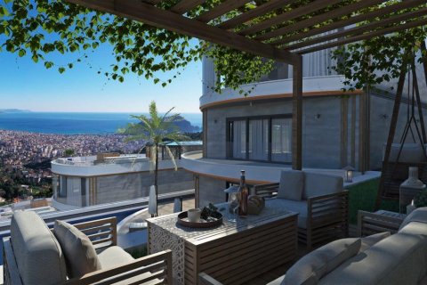 Продажа виллы в Тепе, Аланье, Анталье, Турция 7 комн., 575м2, №208112 – фото 11