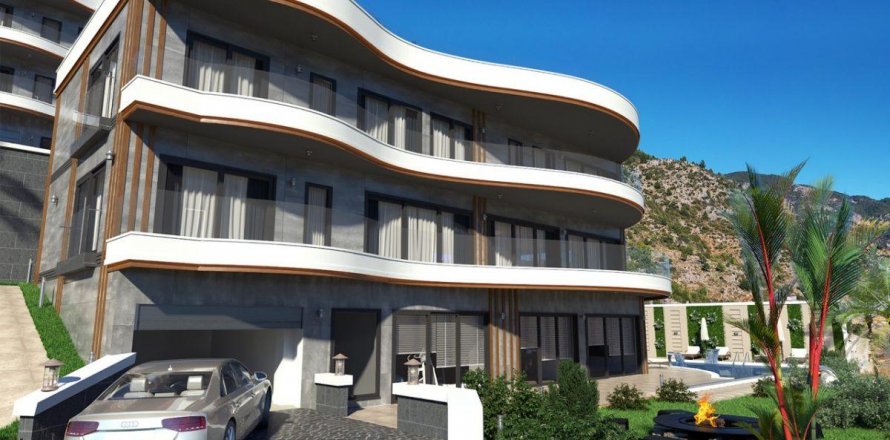 Вилла 7-х ком. в Тепе, Аланья, Анталья, Турция №208112