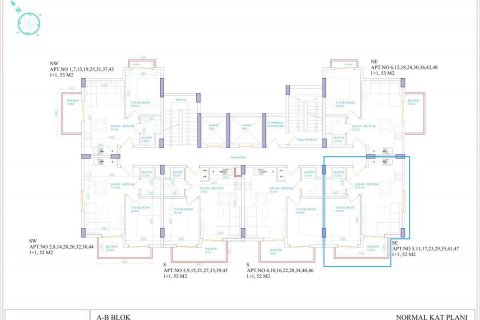 Wohnung  in Demirtas, Alanya, Antalya, Türkei Nr. 208113 - 28