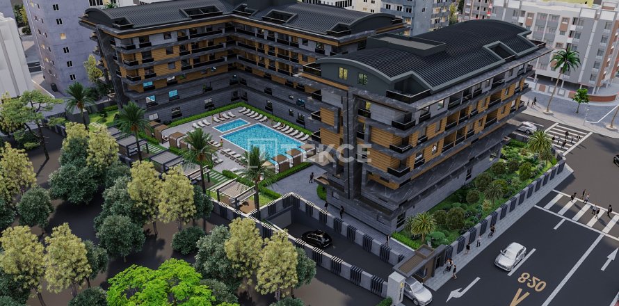 2+1 Lägenhet  i Antalya, Turkiet Nr. 210169