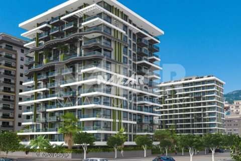 آپارتمان در  Mahmutlar ، ترکیه 1 خوابه ، 63 متر مربع.  شماره 116516 - 1