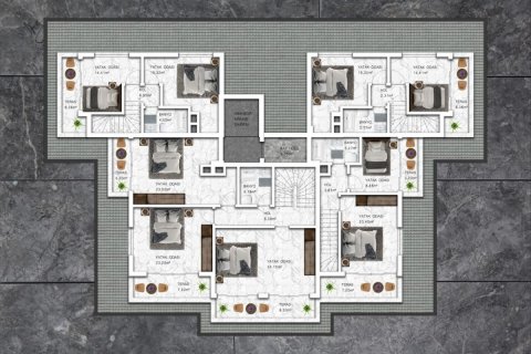 Leilighet  i Avsallar, Antalya, Tyrkia Nr. 209521 - 16