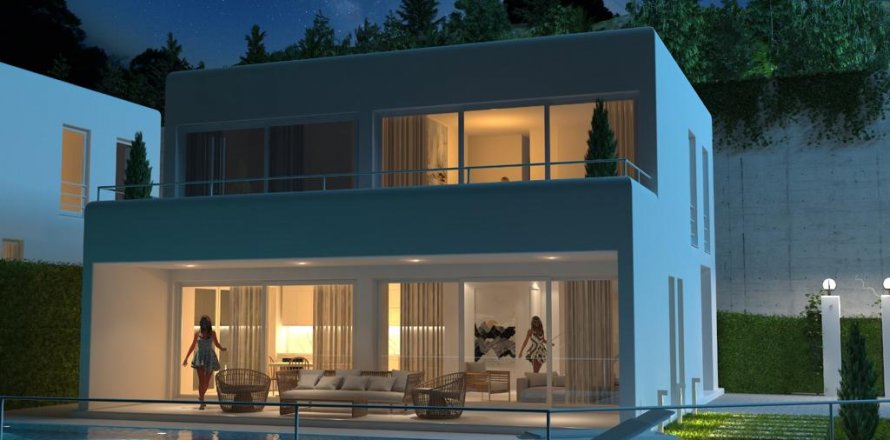 Вилла  5-х ком. в Тепе, Аланья, Анталья, Турция №209994