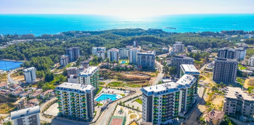 1+1 Lägenhet  i Avsallar, Antalya, Turkiet Nr. 33378