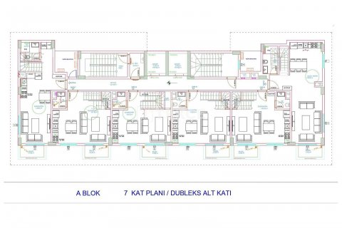 2+1 Wohnung  in Alanya, Antalya, Türkei Nr. 189849 - 4