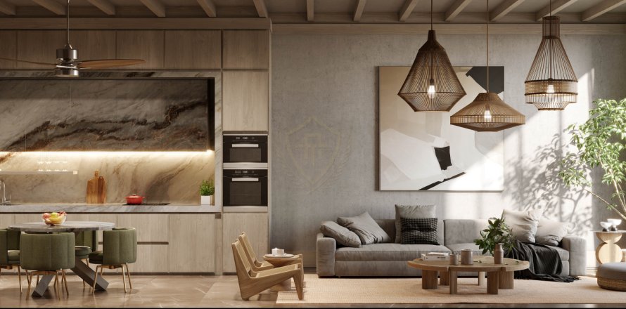 آپارتمان در Bodrum ، ترکیه 1 خوابه ، 110 متر مربع. شماره 147825