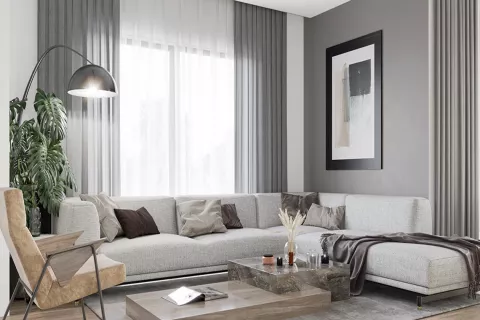 آپارتمان در  Aegean Region ، ترکیه 2 خوابه ، 95 متر مربع.  شماره 189562 - 25