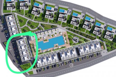 آپارتمان در  فاماگوستا ، ترکیه 81 متر مربع.  شماره 210805 - 14