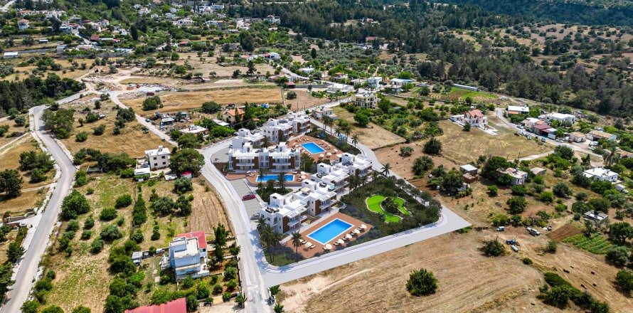 آپارتمان در  Girne ، ترکیه 75 متر مربع.  شماره 210806