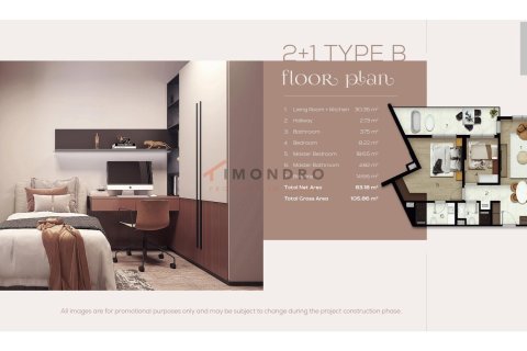 Daire  2+1  Maltepe, İstanbul, Türkiye №151831 - 21