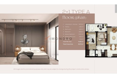 Daire  2+1  Maltepe, İstanbul, Türkiye №151831 - 22