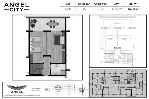 Продажа квартиры  в Аташехир, Стамбуле, Турция 2+1, 178.92м2, №189603 – фото 2