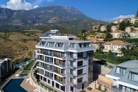 Аренда пентхауса  в Каргыджаке, Аланье, Анталье, Турция 3+1, 180м2, №206848 – фото 3