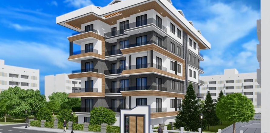 Lejlighed  i Alanya, Antalya, Tyrkiet Nr. 208318