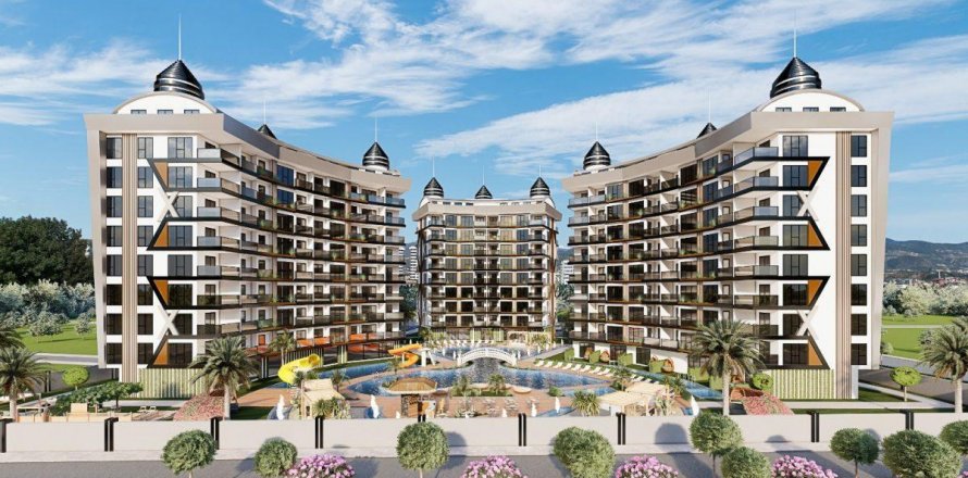 Квартира  2-х ком. в Аланье, Анталья, Турция №207987