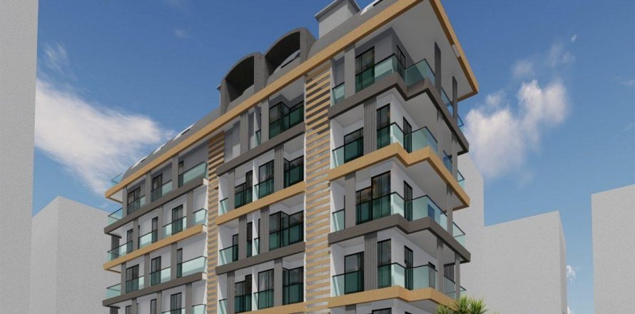 Квартира  2-х ком. в Аланье, Анталья, Турция №208461